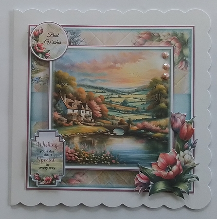 Colourful Spring Mini Page Kit by Pam Ogilvy