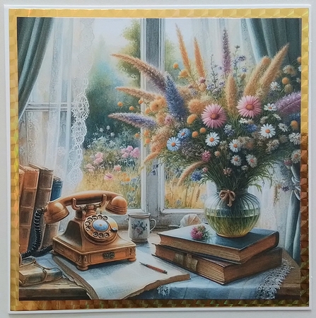 Vintage Telephone  by Pam Ogilvy