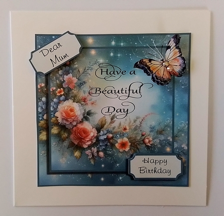 Beautiful Floral Beautiful Day by Pam Ogilvy
