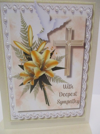 Sympathy, Topper and Incert in Yellow  by Pam Ogilvy