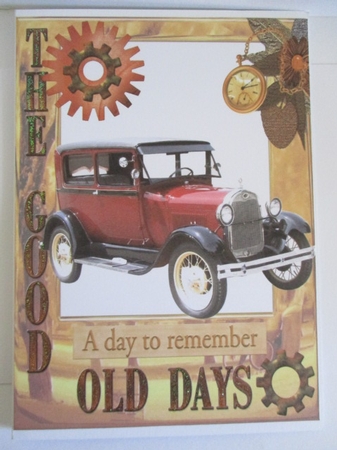 The Good Old Days! a Day to Remember A4 by Pam Ogilvy