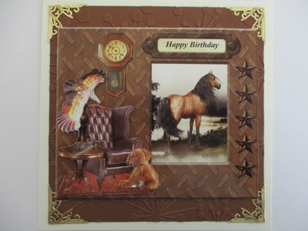 Rest and Relax Topper with Decoupage by Pam Ogilvy