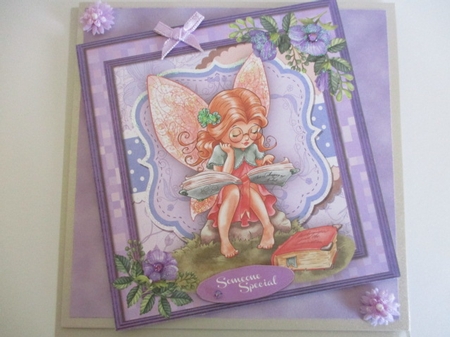 Lovely Fairy Bookworm  by Pam Ogilvy