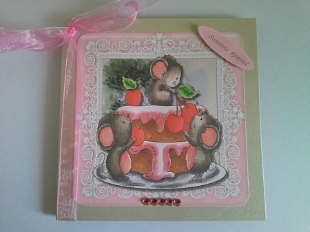 Cherry Cake Mice , by Pam Ogilvy
