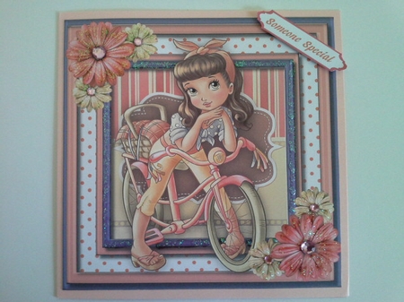 8x8 Mini kit Summertime Biker, by Pam Ogilvy