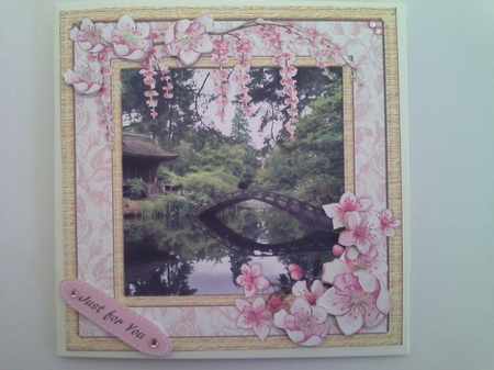 Beautiful Blosson in a Japanse Garden by Pam Ogilvy