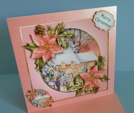 Christmas Scenes 8x8 Square Bumper Kit by Pam Ogilvy