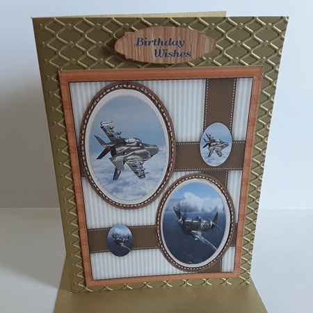 Cards for The Men , Fighter Planes  by Pam Ogilvy
