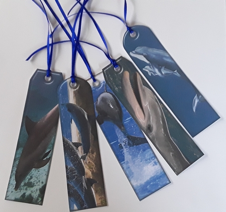 JJ ASSORTED BOOKMARKS DOLPHINS by Pam Ogilvy