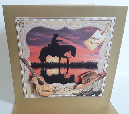 SUNSET COWBOY by Pam Ogilvy