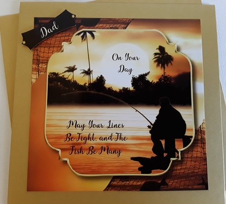 Male Sunset Fishing Bumper Kit by Pam Ogilvy