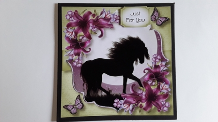 Purple Silhouette Moon Bumper Kit by Pam Ogilvy