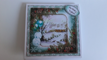 Oust House and Aqua Baubles by Pam Ogilvy