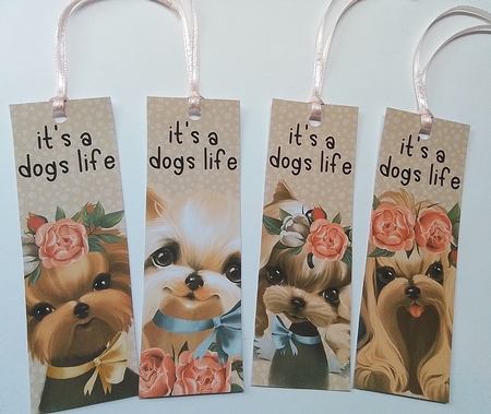 Its a Dogs Life Bookmarks by Pam Ogilvy