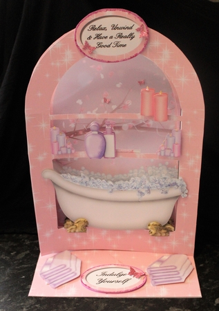 Sheer Indulgence Spa A4 Easy Squeezy Easel Kit by Pam Sperling