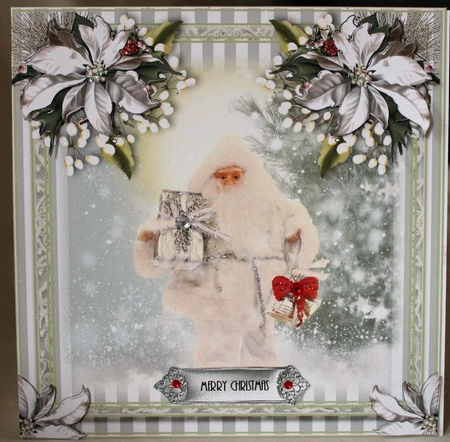 Bringing The Presents Card Front Kit  by Pam Sperling
