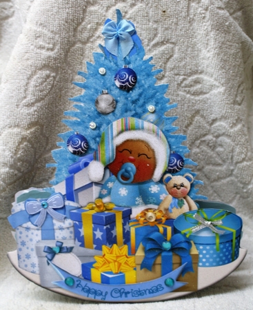 My Baby Boy Rocks - Rocker Card & Envelope Kit by Pam Sperling