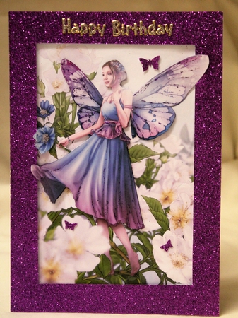 Ophelia Dark Blue A4 by Pam Sperling
