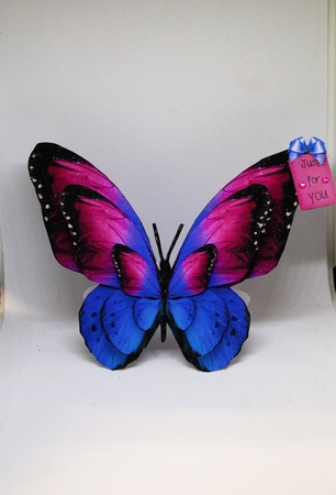 Butterfly Shaped A Frame Card - BA8 by Pam Sperling