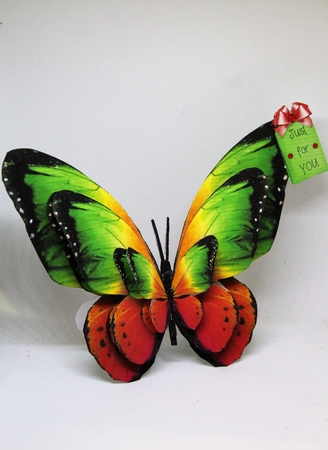 Butterfly Shaped A Frame Card - BA10 by Pam Sperling