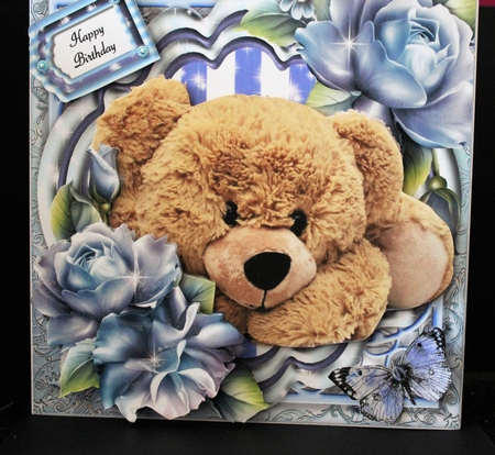 Sending Hugs & Snuggles - Blue by Pam Sperling