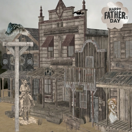 Western Town by Pam Sperling