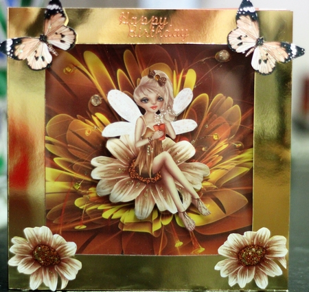 Coffee Fairy Autumn by Pam Sperling