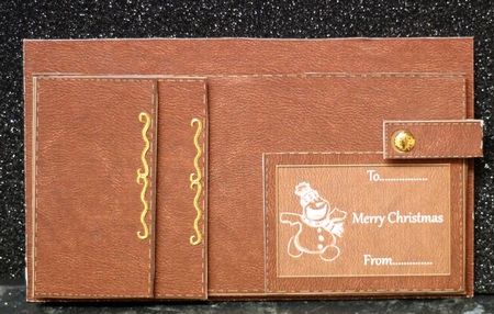 Six Leather Look Gift Wallets by Pam Sperling