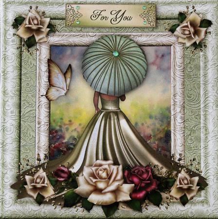 Color in the Garden Kit Pale Green by Pam Sperling