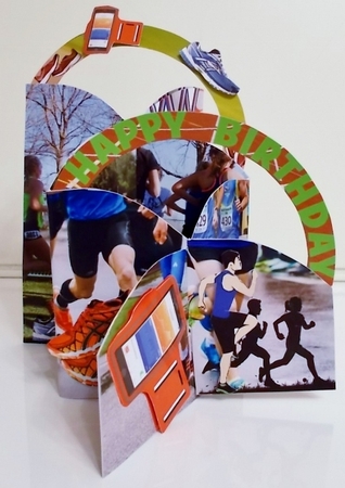 Running Cascade Stretch Card Kit by Pam Stubley