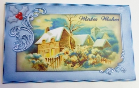 Winters Wonder Christmas Money Gift Envelope by Pam Stubley