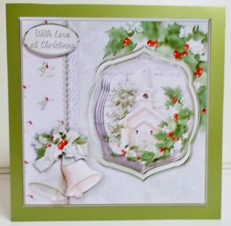 All is Calm - Border Card Mini Kit by Pam Stubley