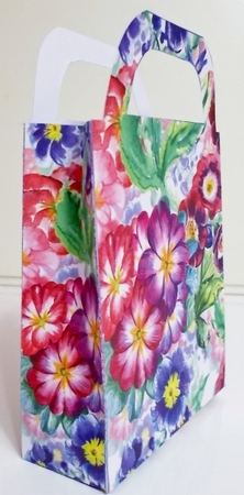 Violets gift bag 1 by Pam Stubley