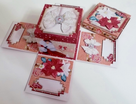 Deco the Halls 4 Large Double Exploding Box Surprise Kit. by Pam Stubley