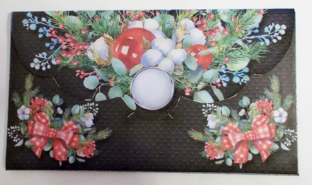 Christmas Floral Money Card-8 by Pam Stubley