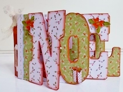 Simple Joy Noel Word book by Pam Stubley