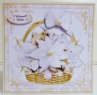 Festive Flower Basket 8 by Pam Stubley