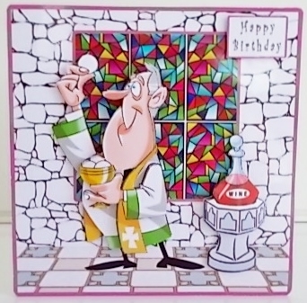 Bring Out The Wine - Decoupage by Pam Stubley