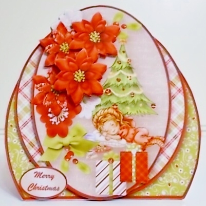 Waiting for Santa - Shaped Card Mini Kit by Pam Stubley