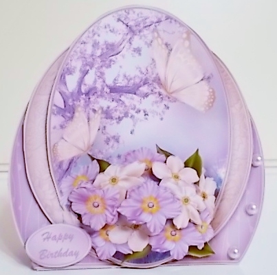 Butterfly Woods - Shaped Card Mini Kit by Pam Stubley