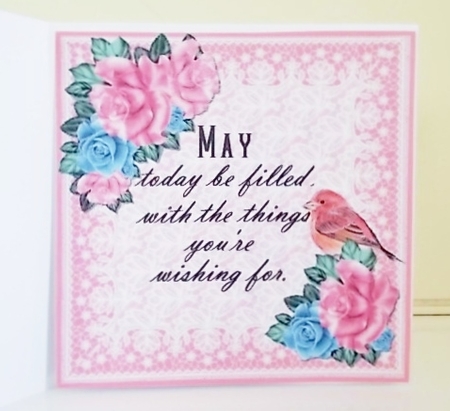 Happiness for today insert by Pam Stubley