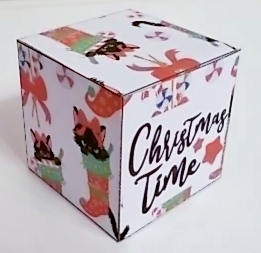 All In One Gift Box - Christmas Cats 2 by Pam Stubley