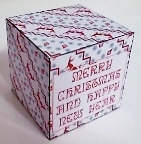 All In One Gift Box - Scandi Christmas 2 by Pam Stubley