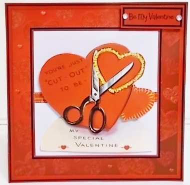 Cut out to be my Valentine by Pam Stubley