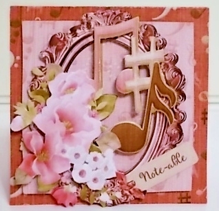 NOTEABLE MUSICIANS FLORAL TWIST & POP CARD KIT by Pam Stubley