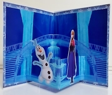Frozen Pop Out Blue by Pam Stubley