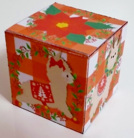 All In One Gift Box - Christmas Llamas by Pam Stubley
