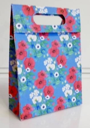 Gusset Sided Gift Bag - Wild Flowers by Pam Stubley