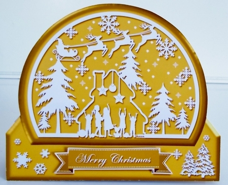 White_Silhouettes_Santa_and_Sleigh_Quick Card-8 by Pam Stubley