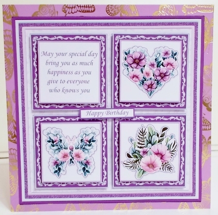 MIXED SQUARES 7.5 Quick Layer Cards & Insert Bumper Kit by Pam Stubley